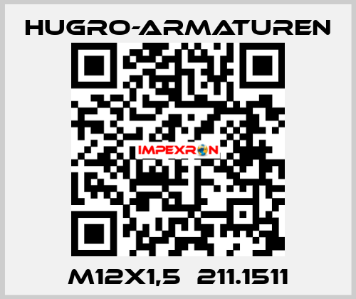 M12x1,5  211.1511 Hugro-Armaturen