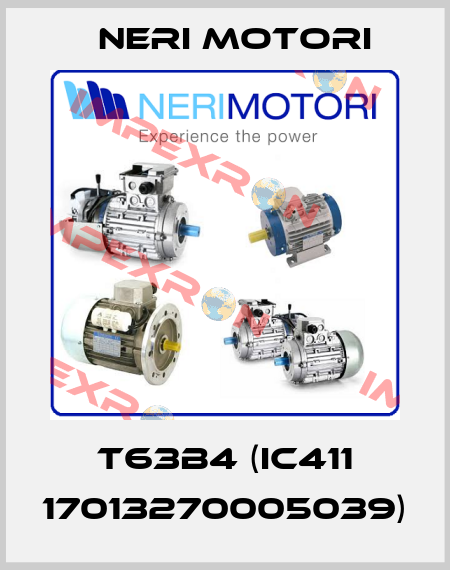 T63B4 (IC411 17013270005039) Neri Motori