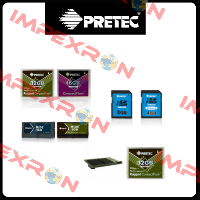 CompactFlash Karte 512 MB Pretec