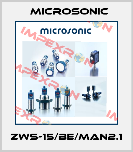 ZWS-15/BE/MAN2.1 Microsonic
