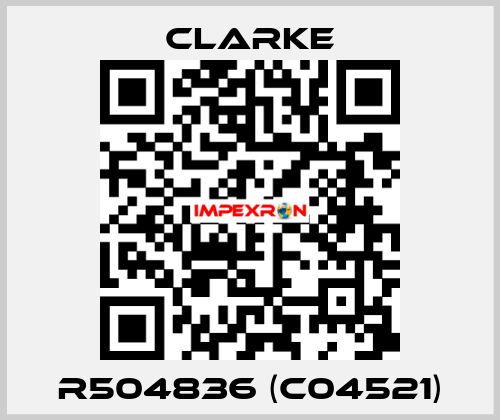  R504836 (C04521) Clarke