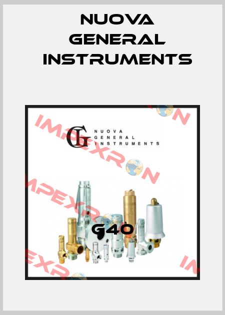 G40 Nuova General Instruments
