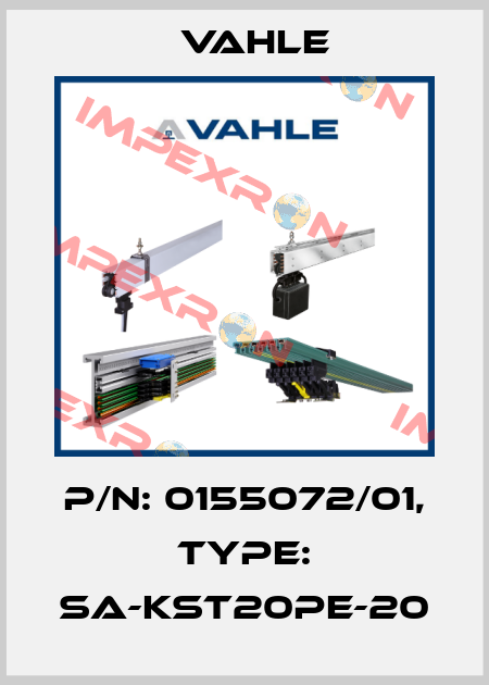 P/n: 0155072/01, Type: SA-KST20PE-20 Vahle