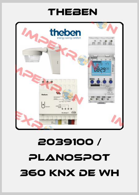 2039100 / PlanoSpot 360 KNX DE WH Theben