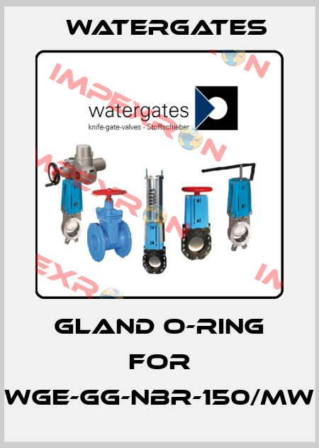 Gland O-ring for WGE-GG-NBR-150/MW Watergates