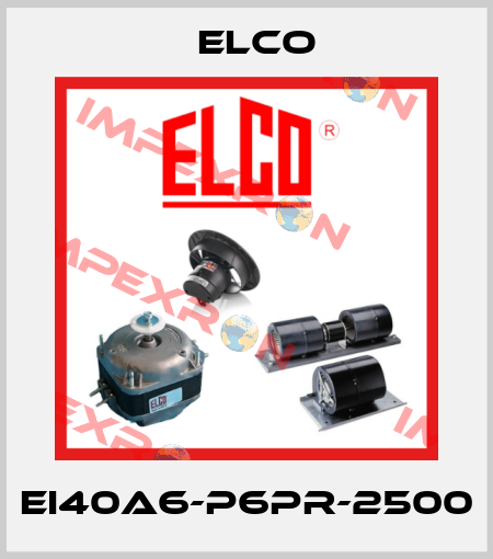 EI40A6-P6PR-2500 Elco