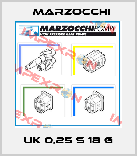 UK 0,25 S 18 G Marzocchi