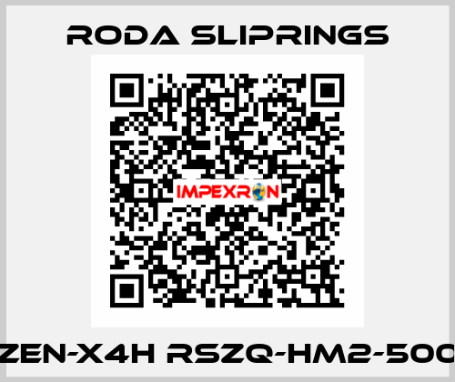 ZEN-X4H RSZQ-HM2-500 Roda Sliprings