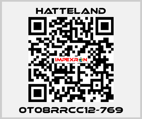 0T08RRCC12-769 HATTELAND