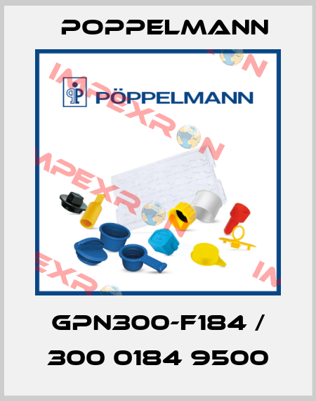 GPN300-F184 / 300 0184 9500 Poppelmann