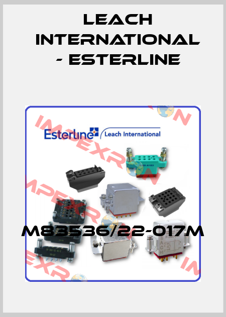M83536/22-017M Leach International - Esterline