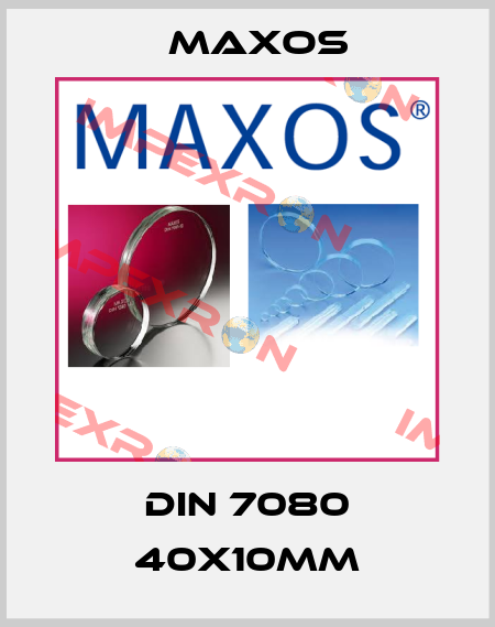 DIN 7080 40x10mm Maxos