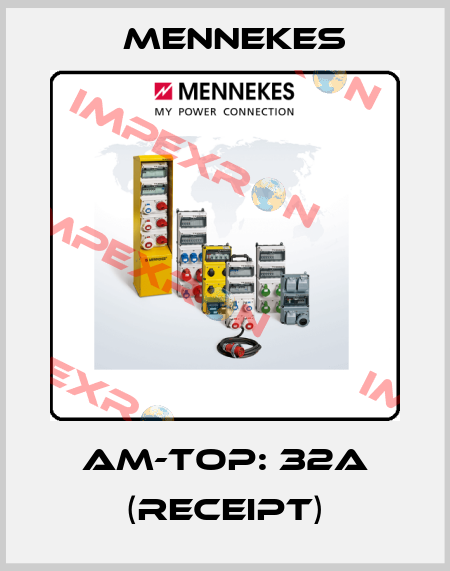 AM-TOP: 32A (receipt) Mennekes