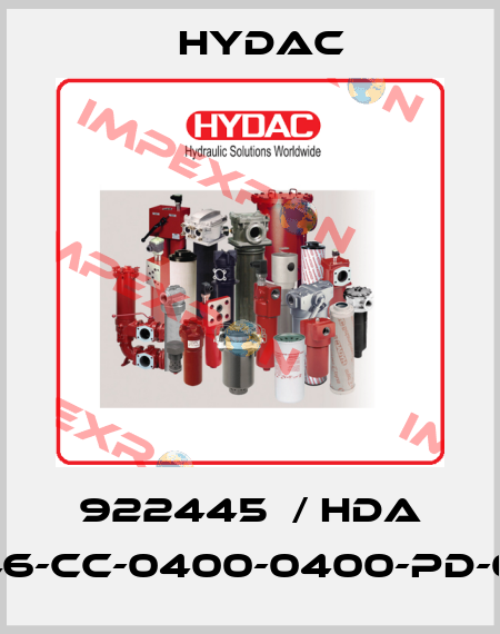922445  / HDA 4746-CC-0400-0400-PD-000 Hydac