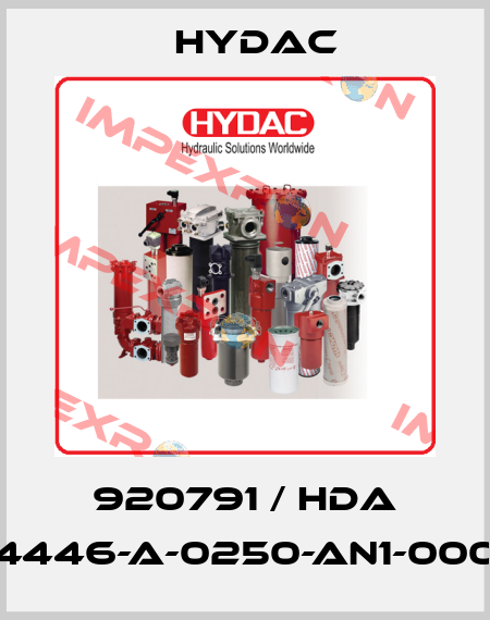 920791 / HDA 4446-A-0250-AN1-000 Hydac