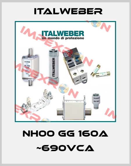 NH00 gG 160A ~690Vca Italweber