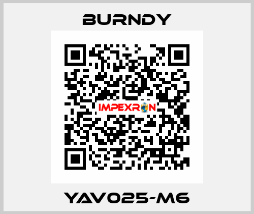 YAV025-M6 Burndy