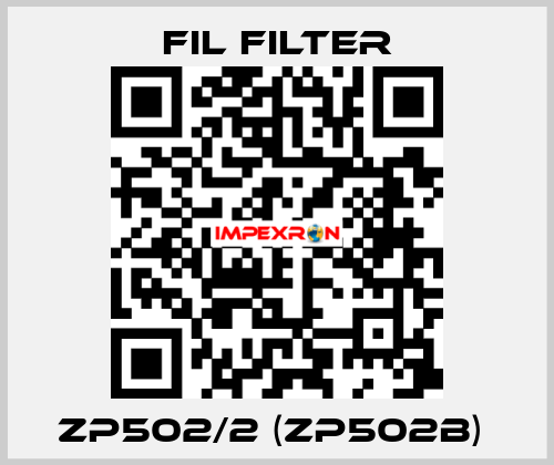 ZP502/2 (ZP502B)  Fil Filter