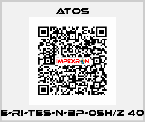 E-RI-TES-N-BP-05H/Z 40 Atos