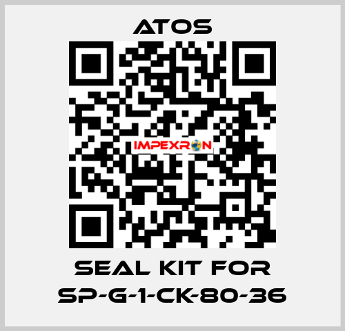 Seal kit for SP-G-1-CK-80-36 Atos