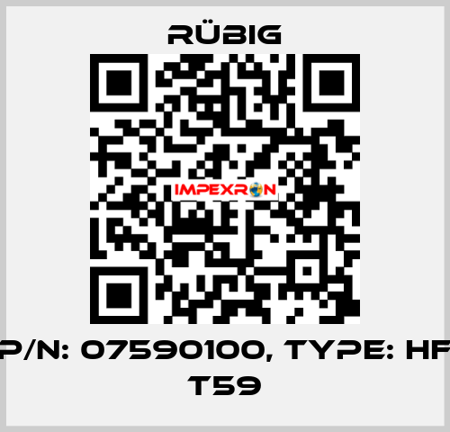 P/N: 07590100, Type: HF T59 Rübig