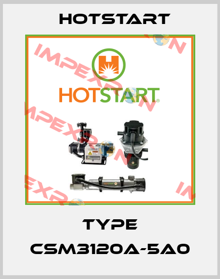 Type CSM3120A-5A0 Hotstart