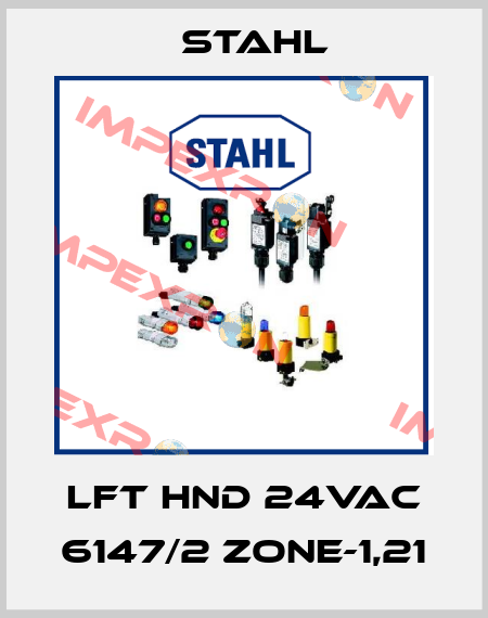 LFT HND 24VAC 6147/2 ZONE-1,21 Stahl