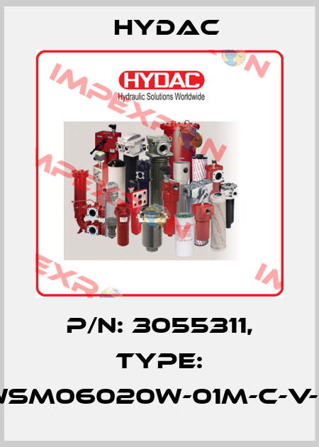P/N: 3055311, Type: WSM06020W-01M-C-V-0 Hydac