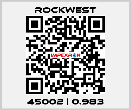45002 | 0.983 ROCKWEST