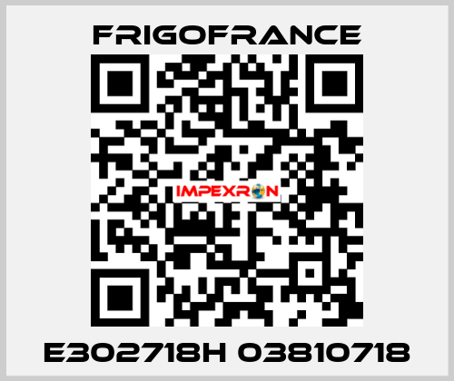 E302718H 03810718 Frigofrance