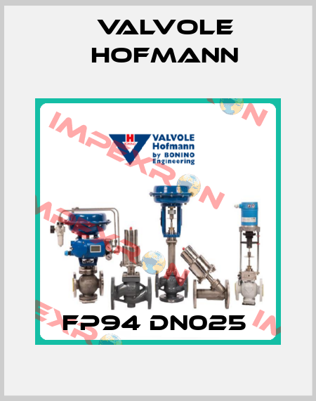 FP94 DN025  Valvole Hofmann