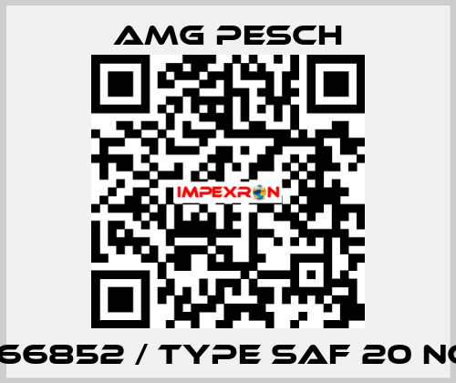 166852 / type SAF 20 NC AMG Pesch