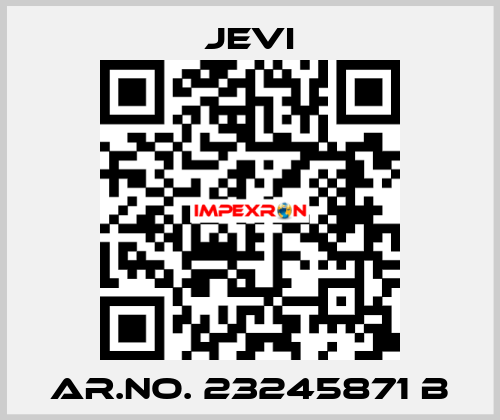 Ar.No. 23245871 B JEVI