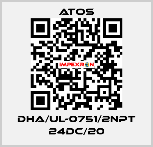 DHA/UL-0751/2NPT 24DC/20 Atos