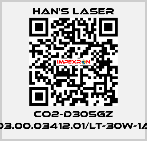 CO2-D30SGZ 03.00.03412.01/LT-30W-1A Han's Laser