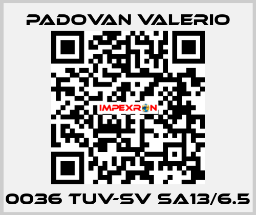 0036 TUV-SV SA13/6.5 PADOVAN VALERIO