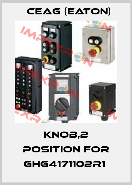 KNOB,2 POSITION for GHG4171102R1  Ceag (Eaton)