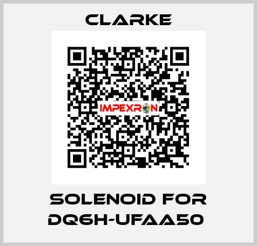 Solenoid for DQ6H-UFAA50  Clarke