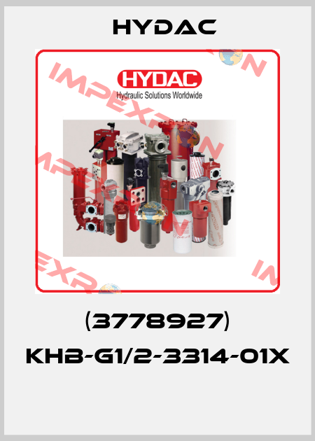 (3778927) KHB-G1/2-3314-01X  Hydac