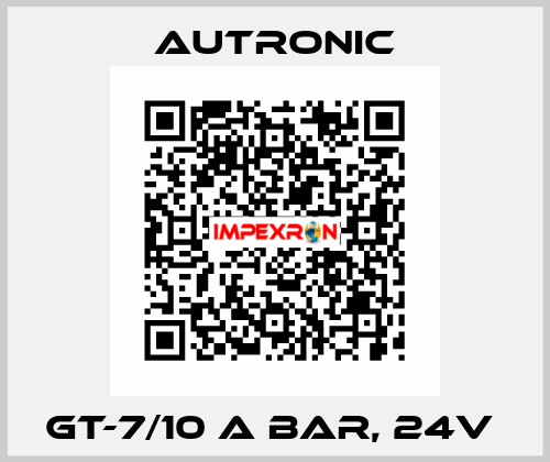 GT-7/10 A bar, 24V  Autronic