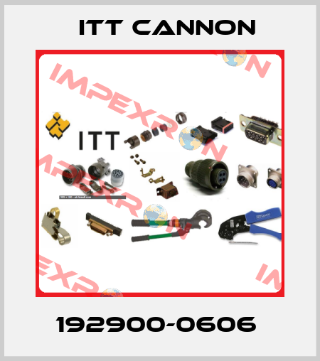 192900-0606  Itt Cannon