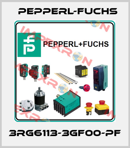 3RG6113-3GF00-PF Pepperl-Fuchs