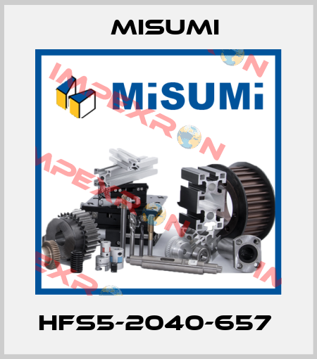 HFS5-2040-657  Misumi