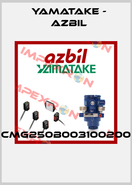 CMG250B003100200  Yamatake - Azbil