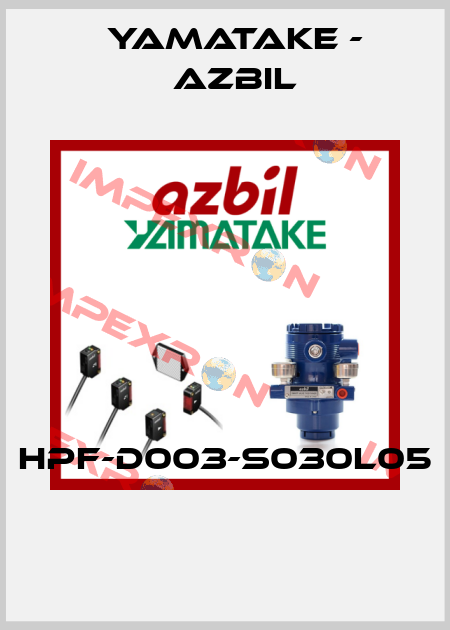 HPF-D003-S030L05  Yamatake - Azbil