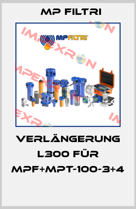 Verlängerung L300 für MPF+MPT-100-3+4  MP Filtri