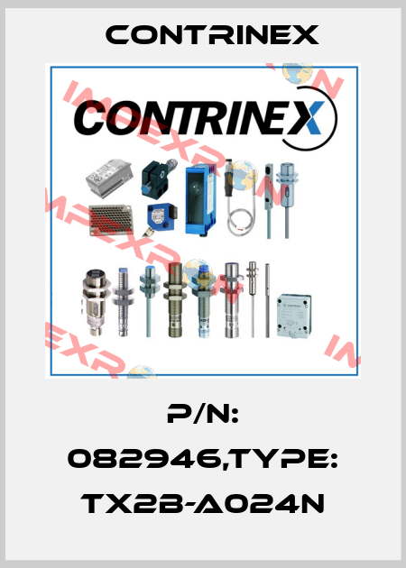 P/N: 082946,Type: TX2B-A024N Contrinex