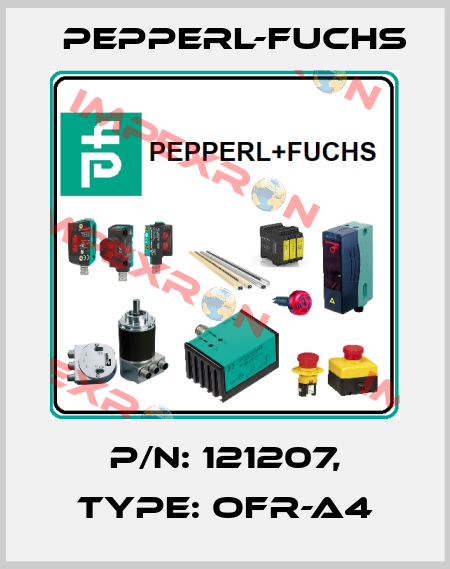 p/n: 121207, Type: OFR-A4 Pepperl-Fuchs