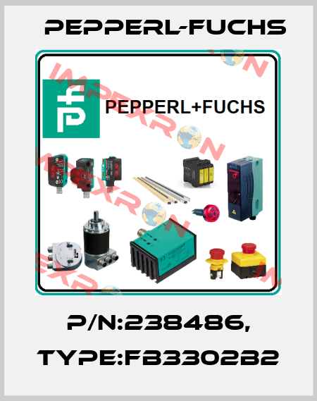 P/N:238486, Type:FB3302B2  Pepperl-Fuchs