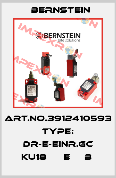Art.No.3912410593 Type: DR-E-EINR.GC KU18      E     B  Bernstein